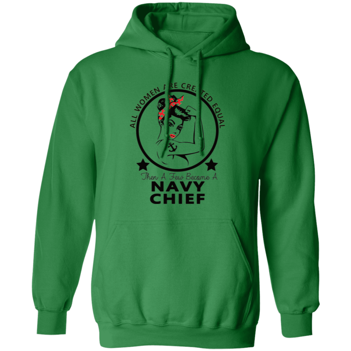 Navy Girl Chief Pullover Hoodie