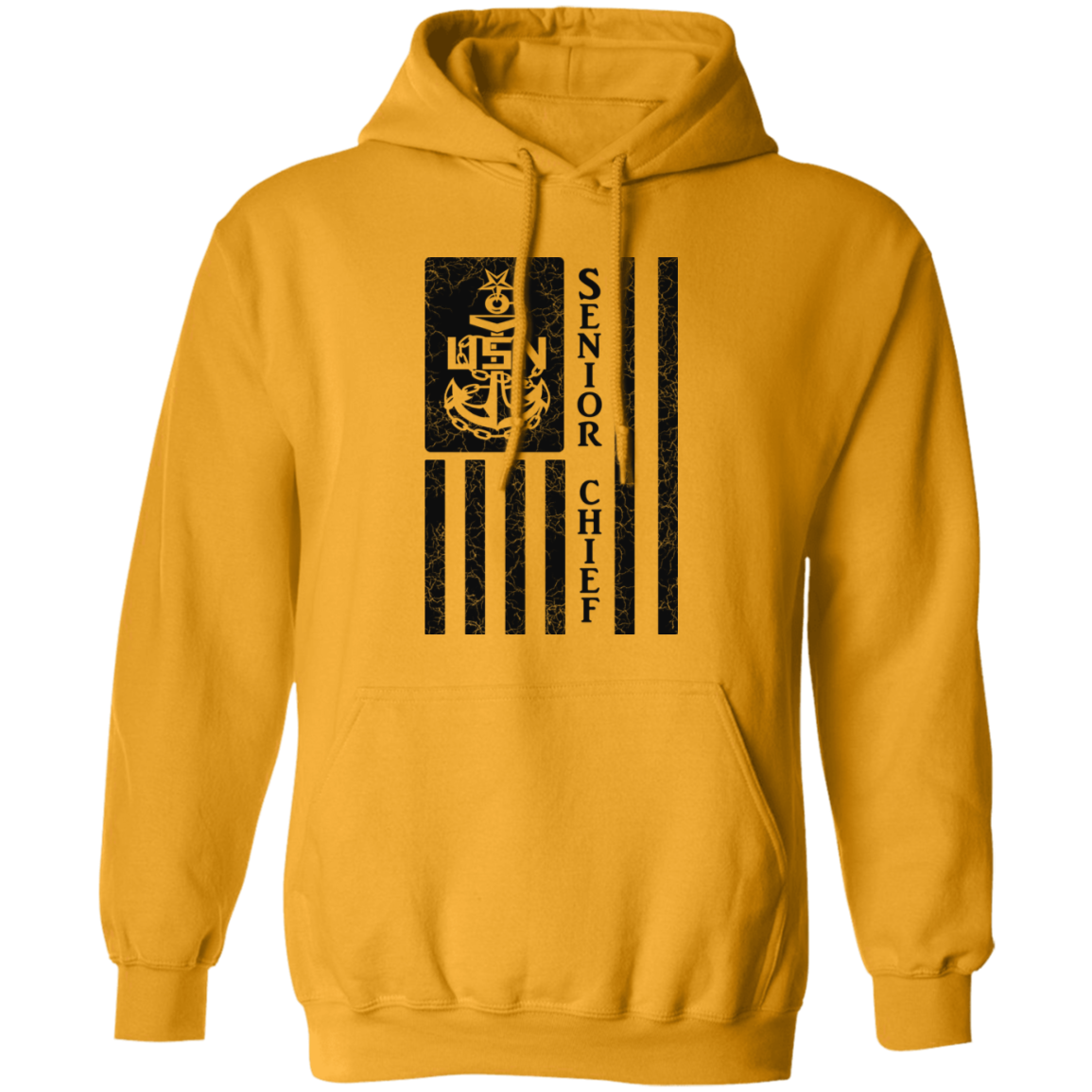 Senior Chief Flag Pullover Hoodie