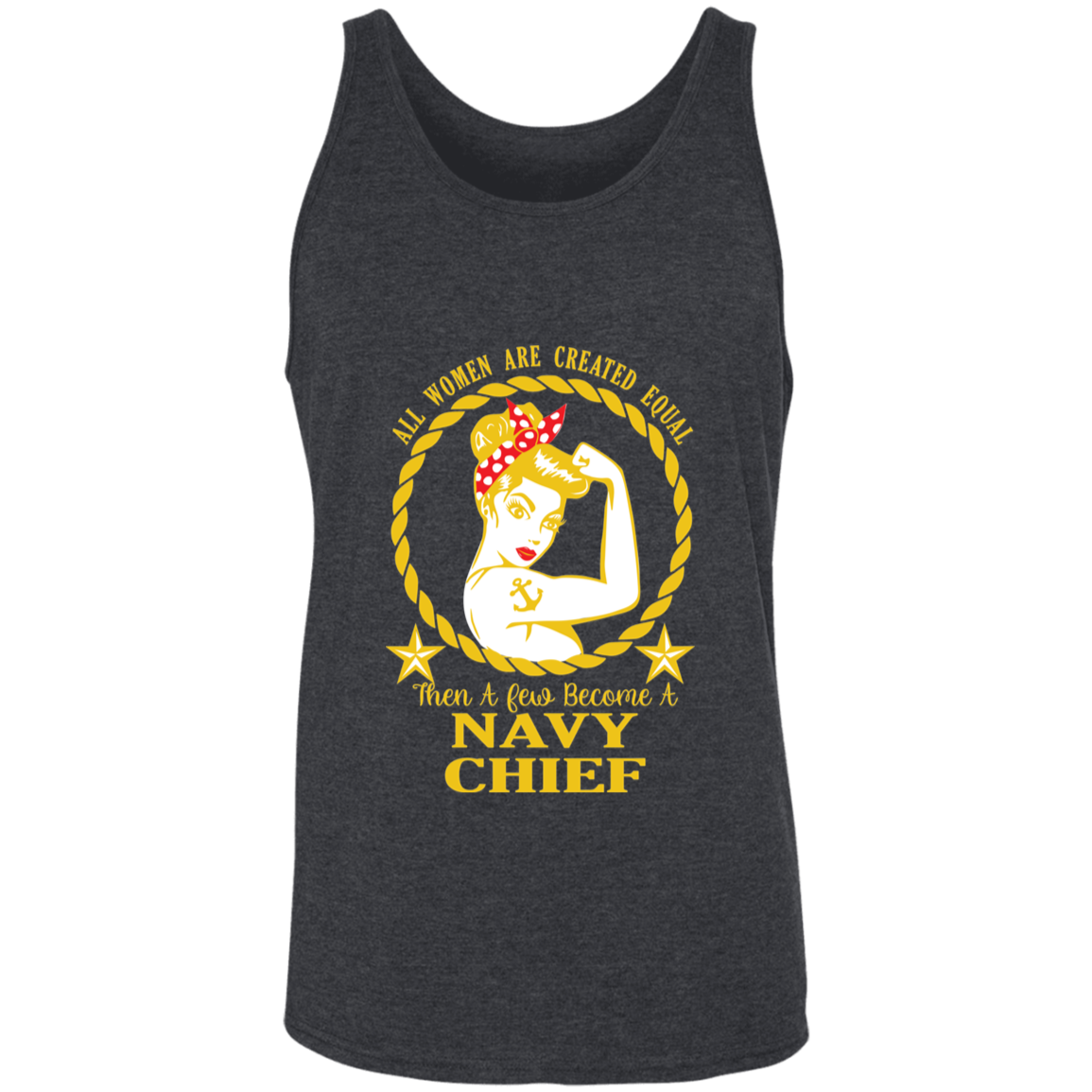 Navy Girl V2 Unisex Tank