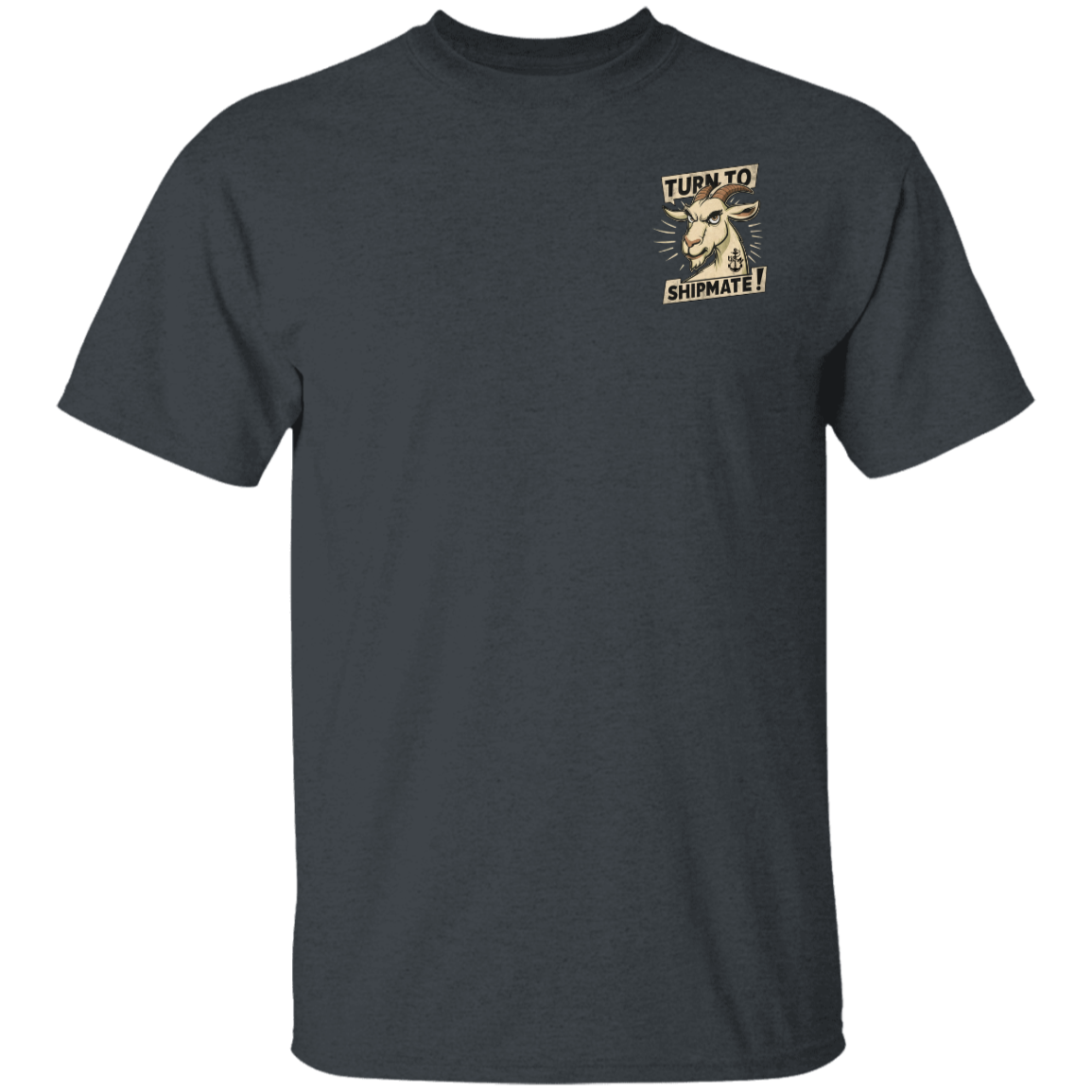 Turn To Shipmate FB 5.3 oz. T-Shirt