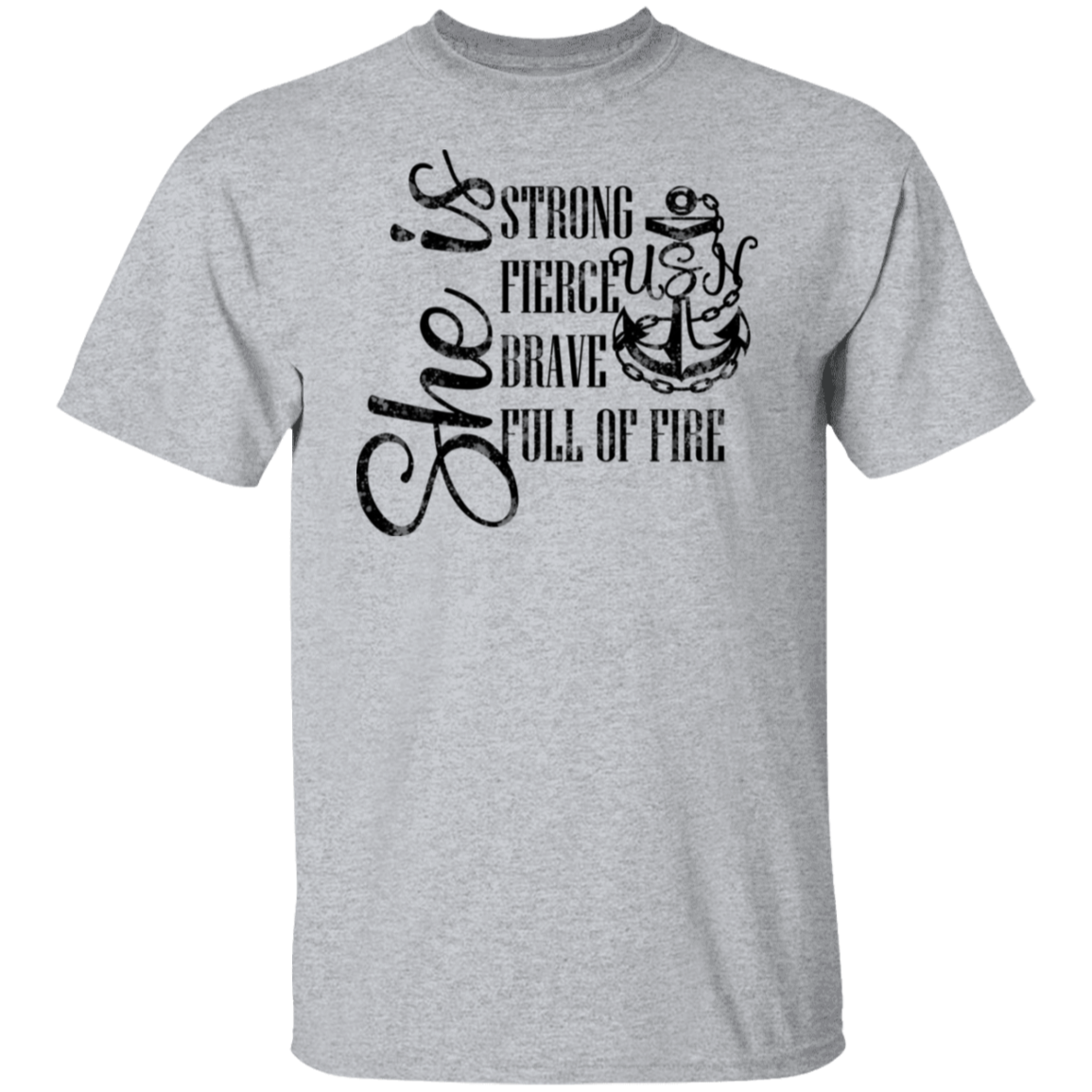 She Is 5.3 oz. T-Shirt
