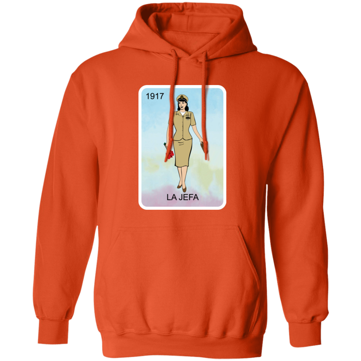 La Jefa Brown Shoe Pullover Hoodie