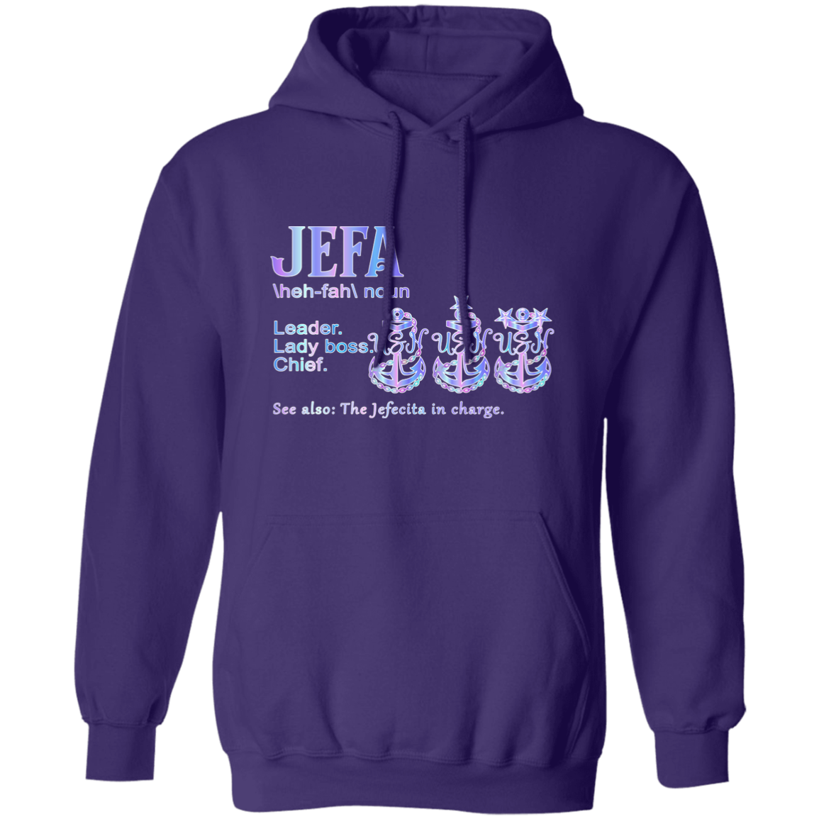 Jefa DefinitionPullover Hoodie