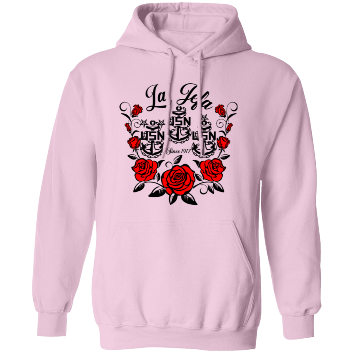 La Jefa Rose Pullover Hoodie