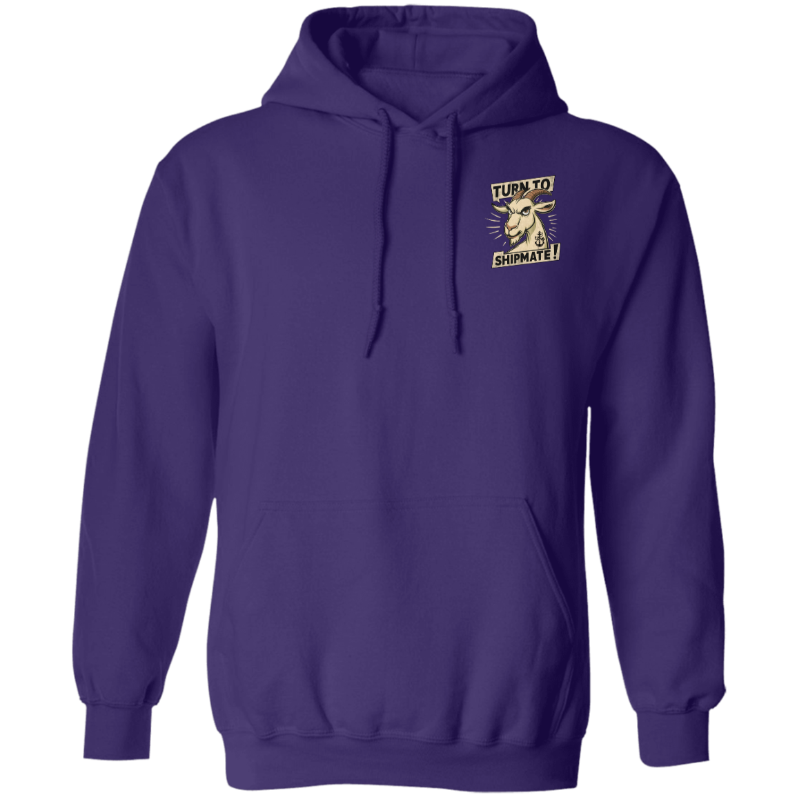 Turn To Shipmate FB Pullover Hoodie