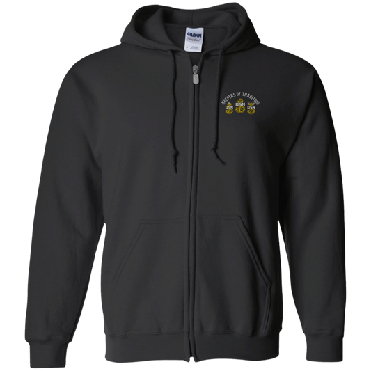 Keepers of Tradition W Zip Up Hooded Sweatshirt