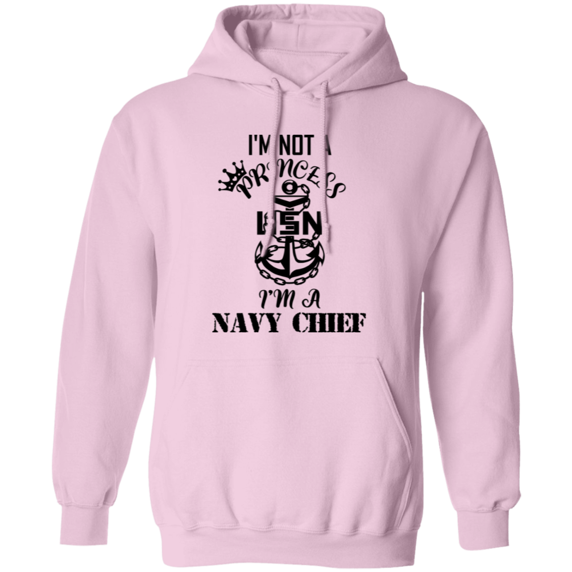 I'm not a Princess Pullover Hoodie