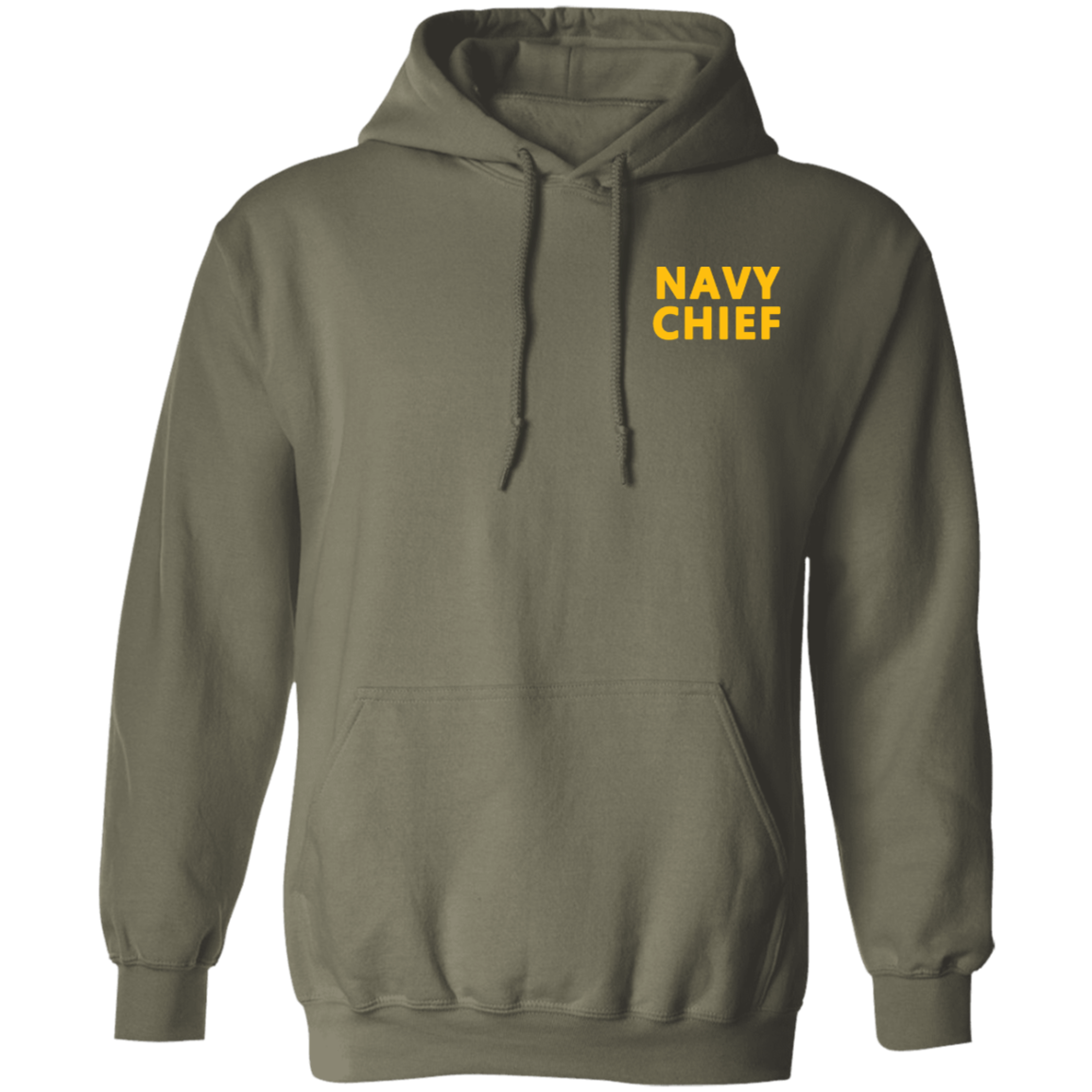 Navy Girl Front and Back Pullover Hoodie