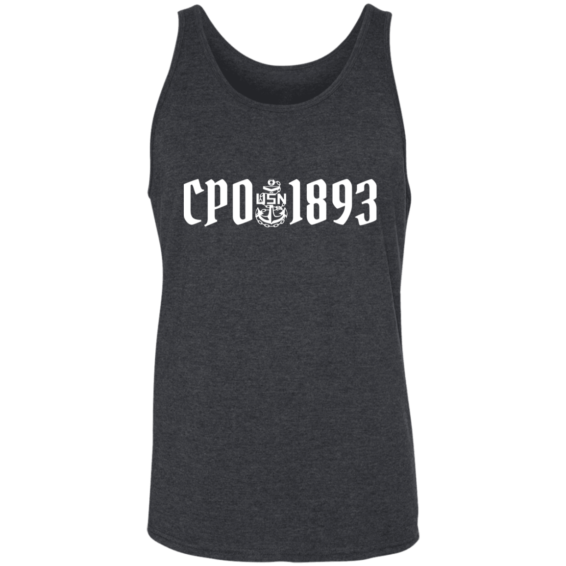 CPO 1893 White Unisex Tank