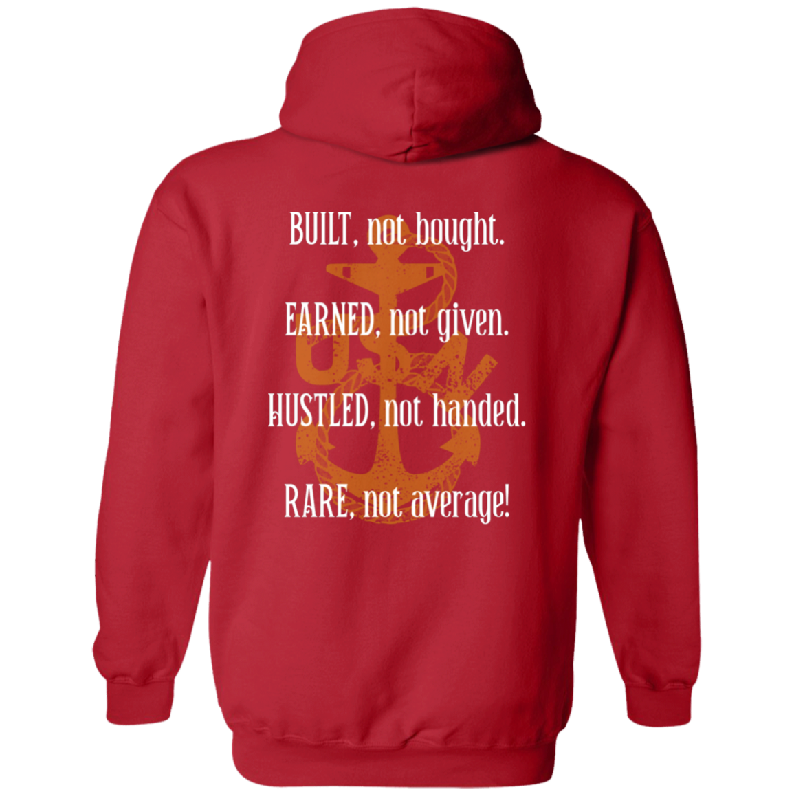 Built Not Bought Pullover Hoodie