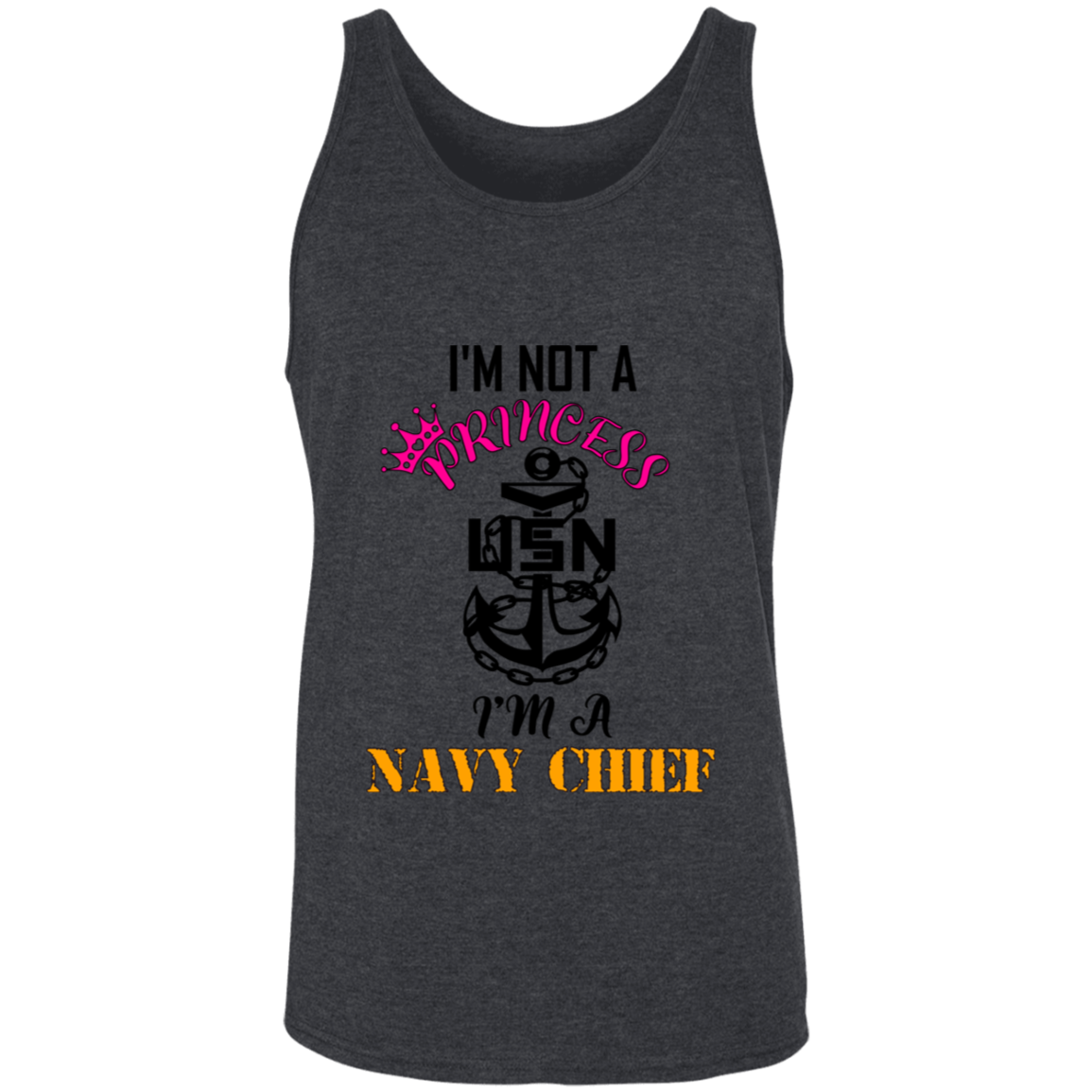 I'm not a Princess V2 Unisex Tank