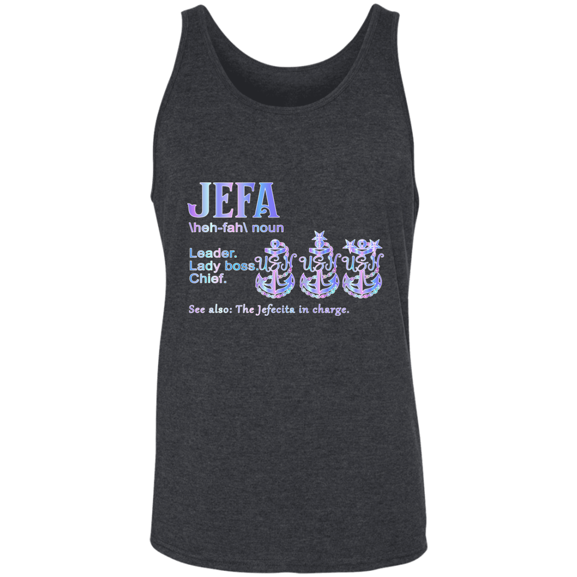 Jefa Definition Unisex Tank