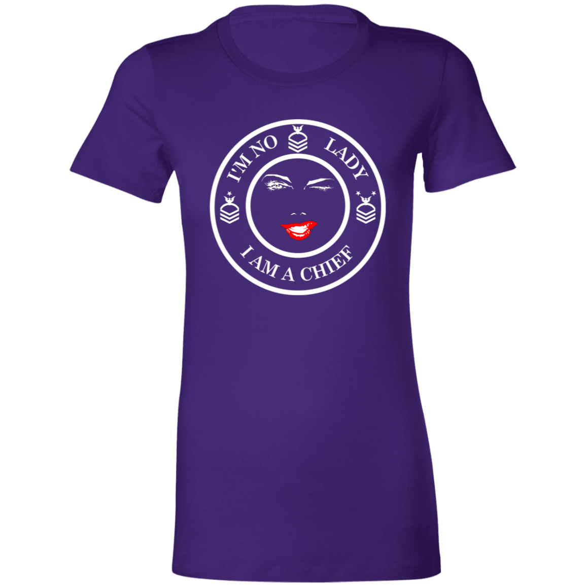 I'm No Lady (White Design) Ladies' Favorite T-Shirt