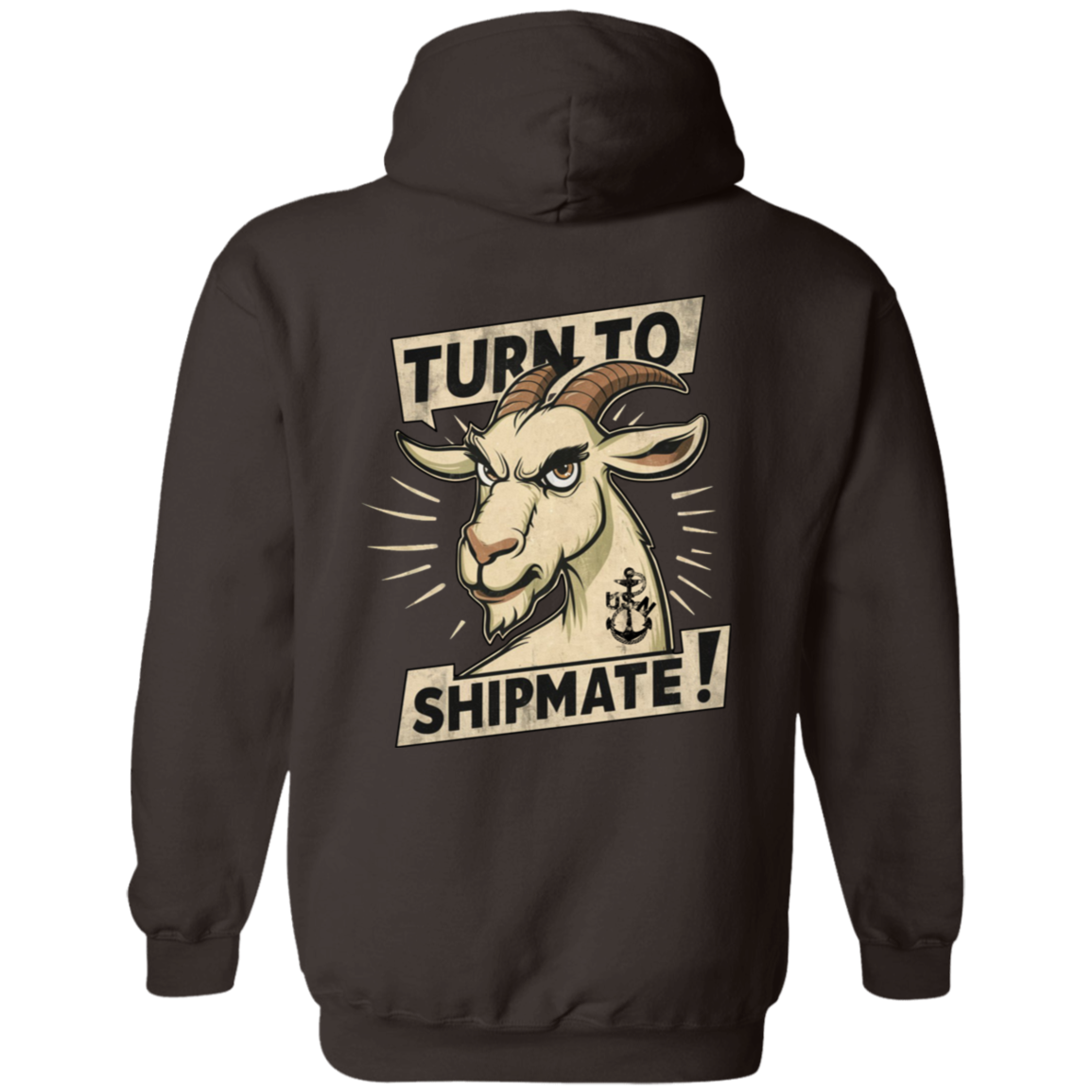 Turn To Shipmate FB Pullover Hoodie