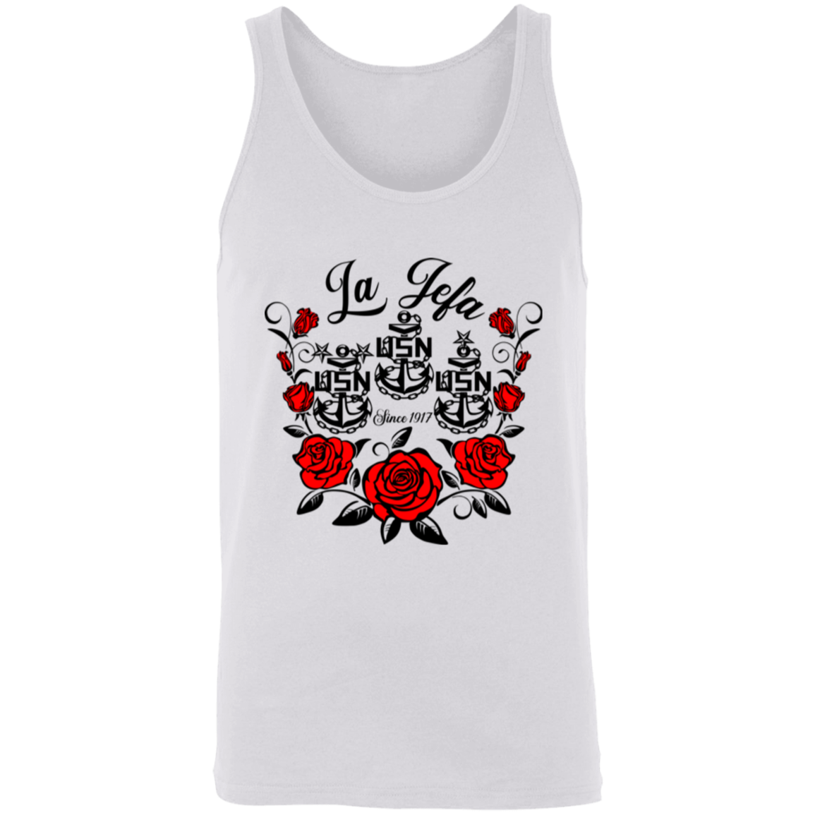 La Jefa Rose Unisex Tank