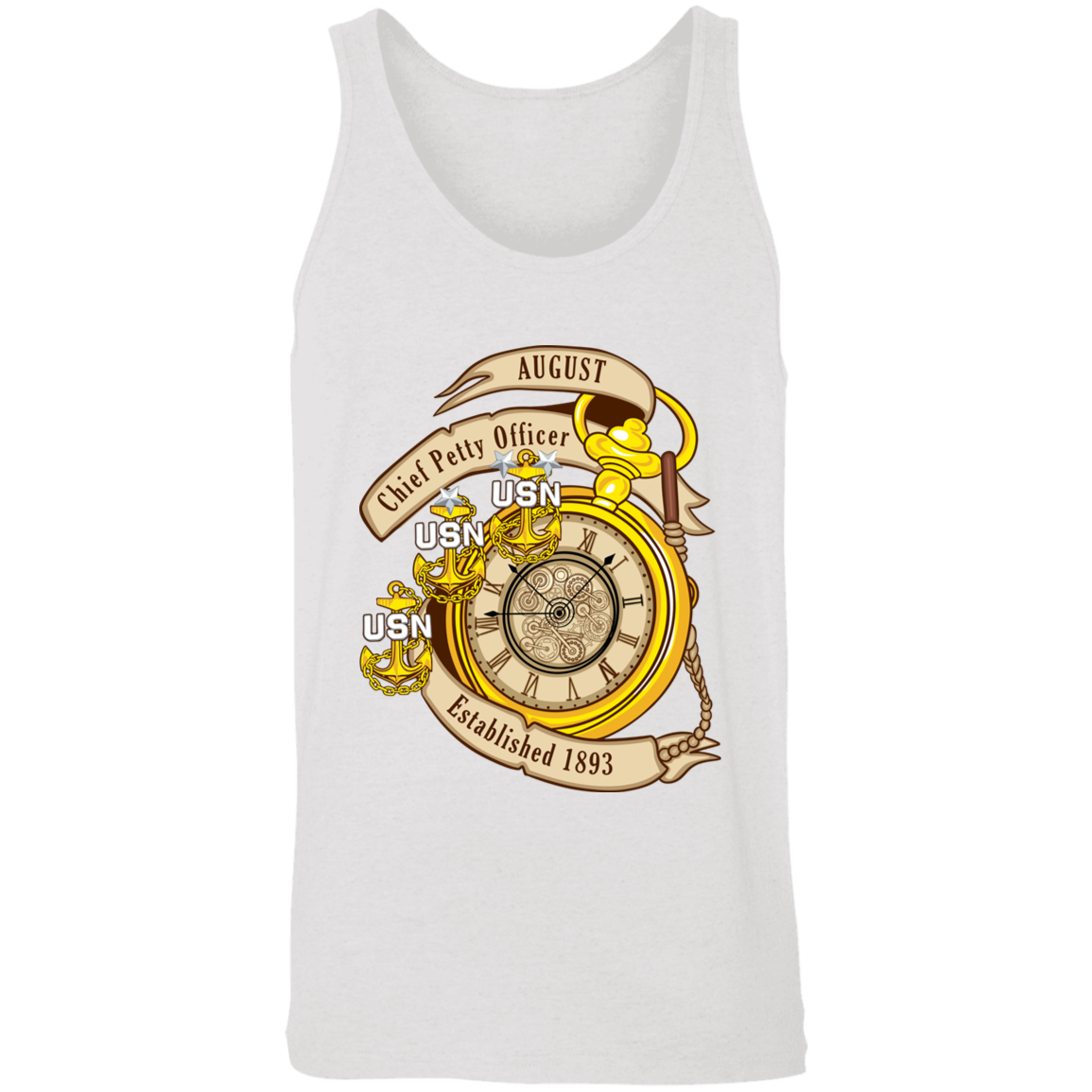 August CPO Unisex Tank
