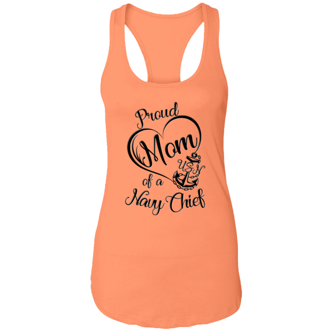 Proud Mom V2 Ladies Racerback Tank