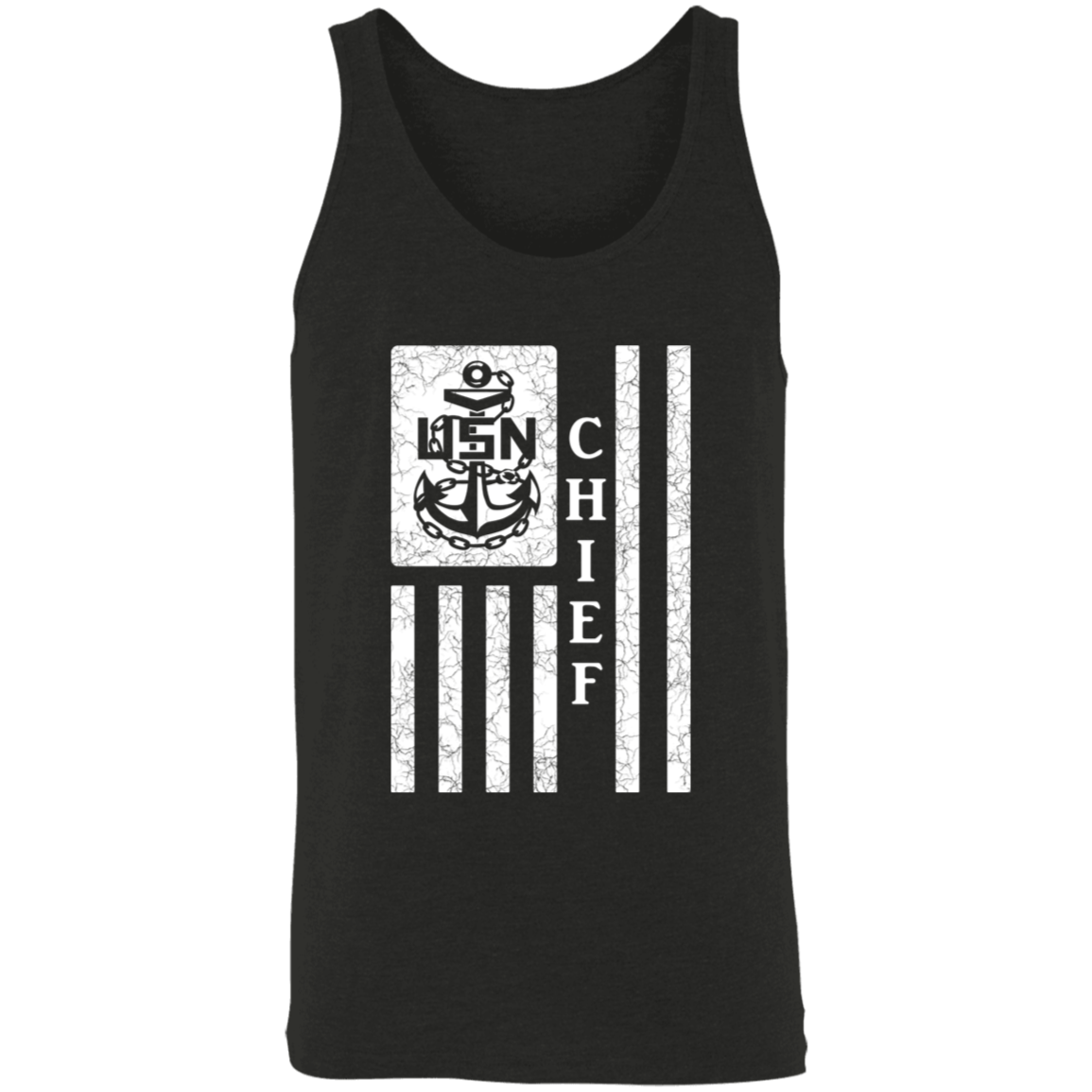 Chief Flag White Unisex Tank