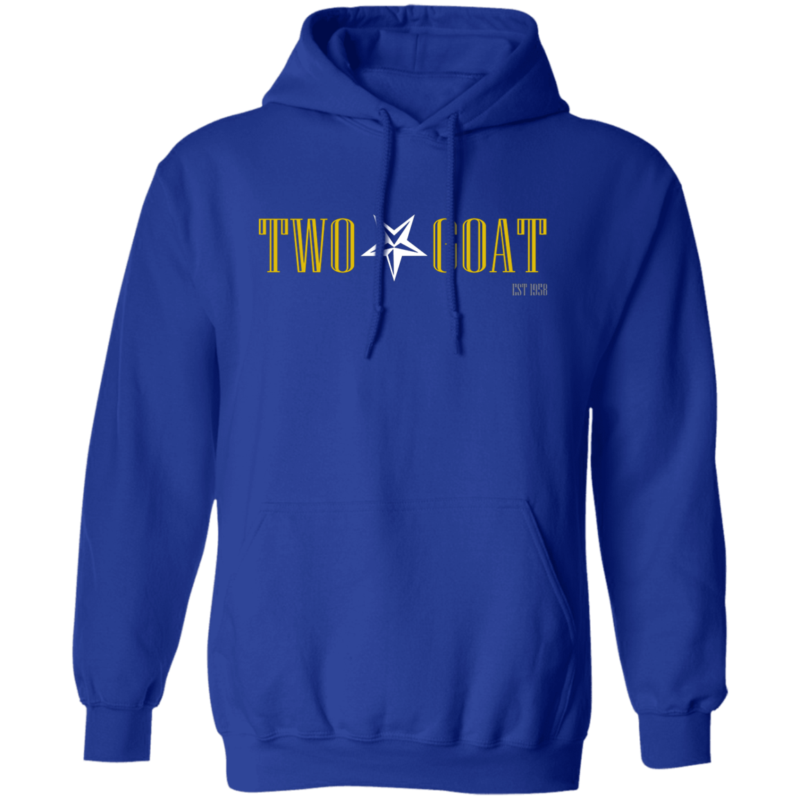 Two Star Goat Gold Pullover Hoodie