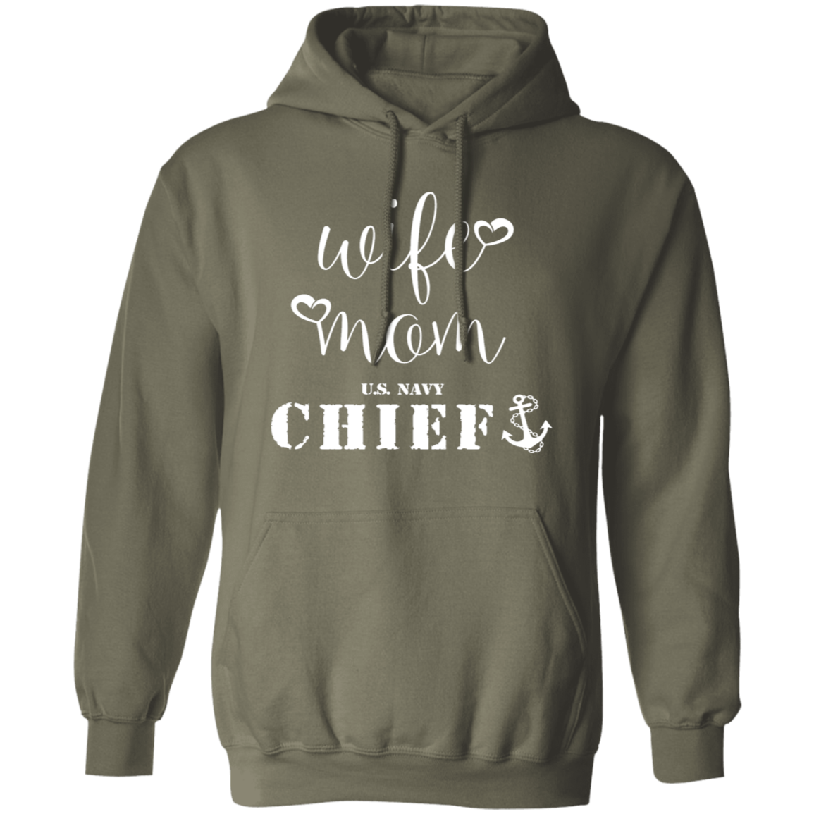 WMC White Pullover Hoodie