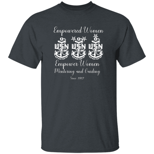 Empowered Women White Design 5.3 oz. T-Shirt