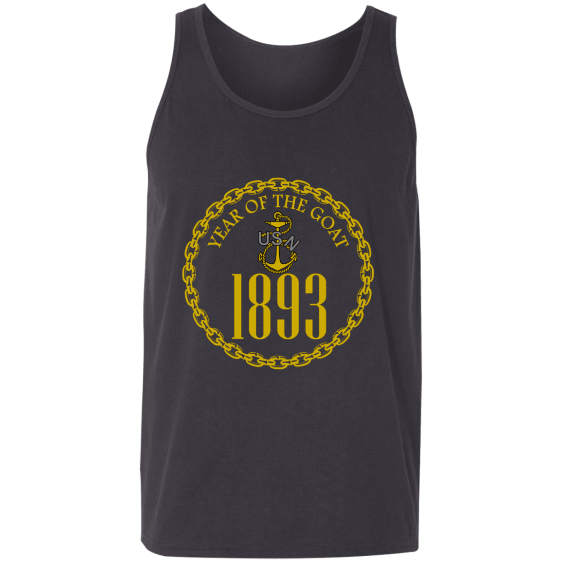 Year of the Goat Gold Unisex Tank
