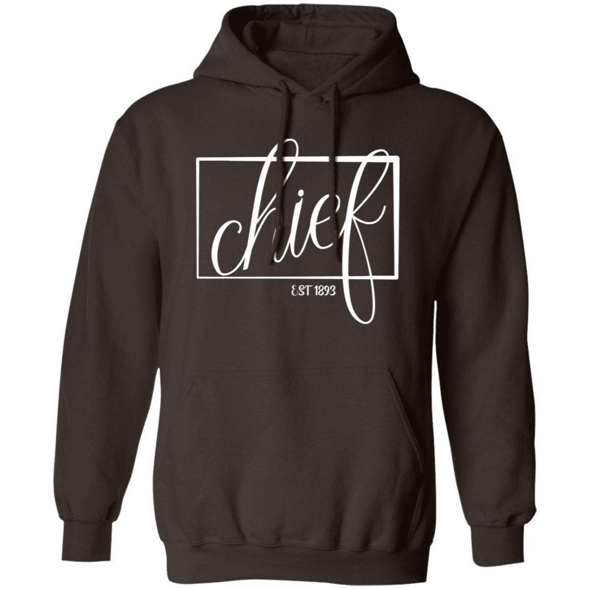 Chief 1893 White Pullover Hoodie