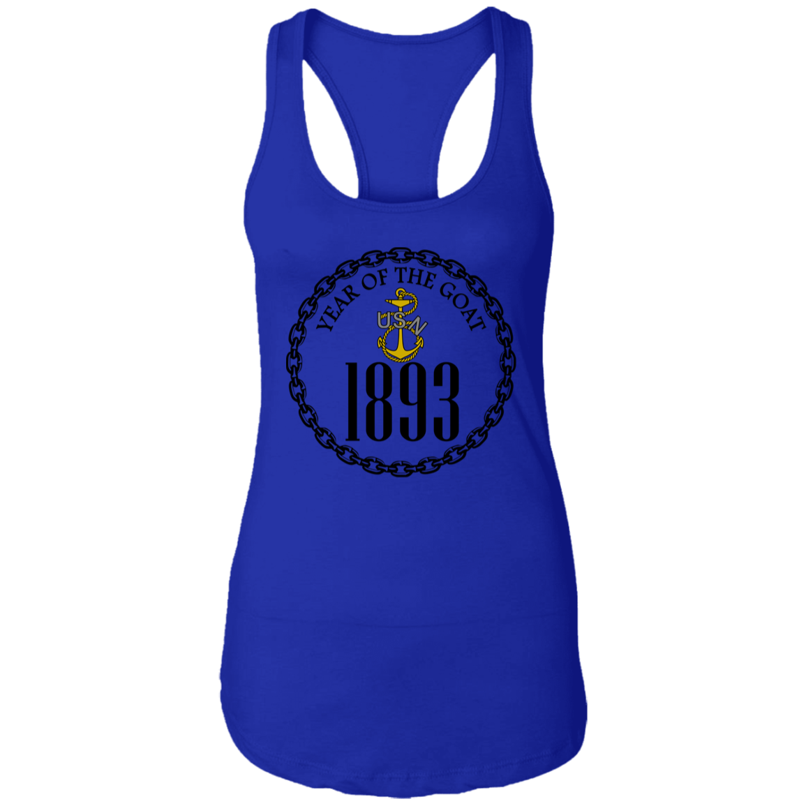 Year of the Goat Ladies Racerback Tank