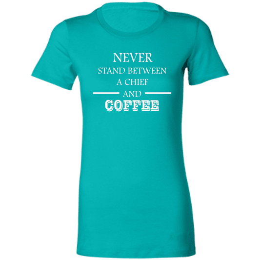 Coffee Love White Design Ladies' Favorite T-Shirt