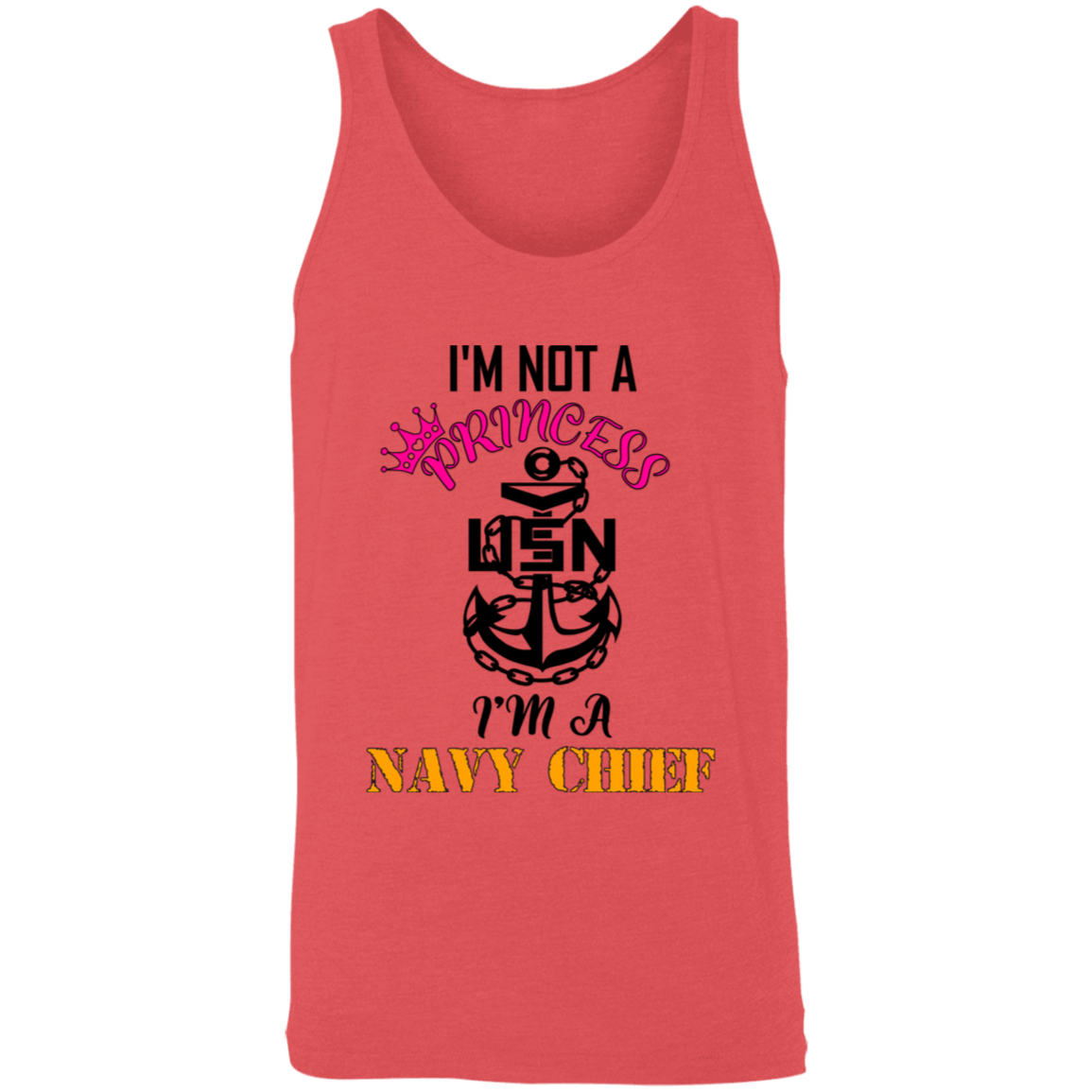 I'm not a Princess V2 Unisex Tank
