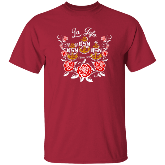 La Jefa Rose Gold 5.3 oz. T-Shirt