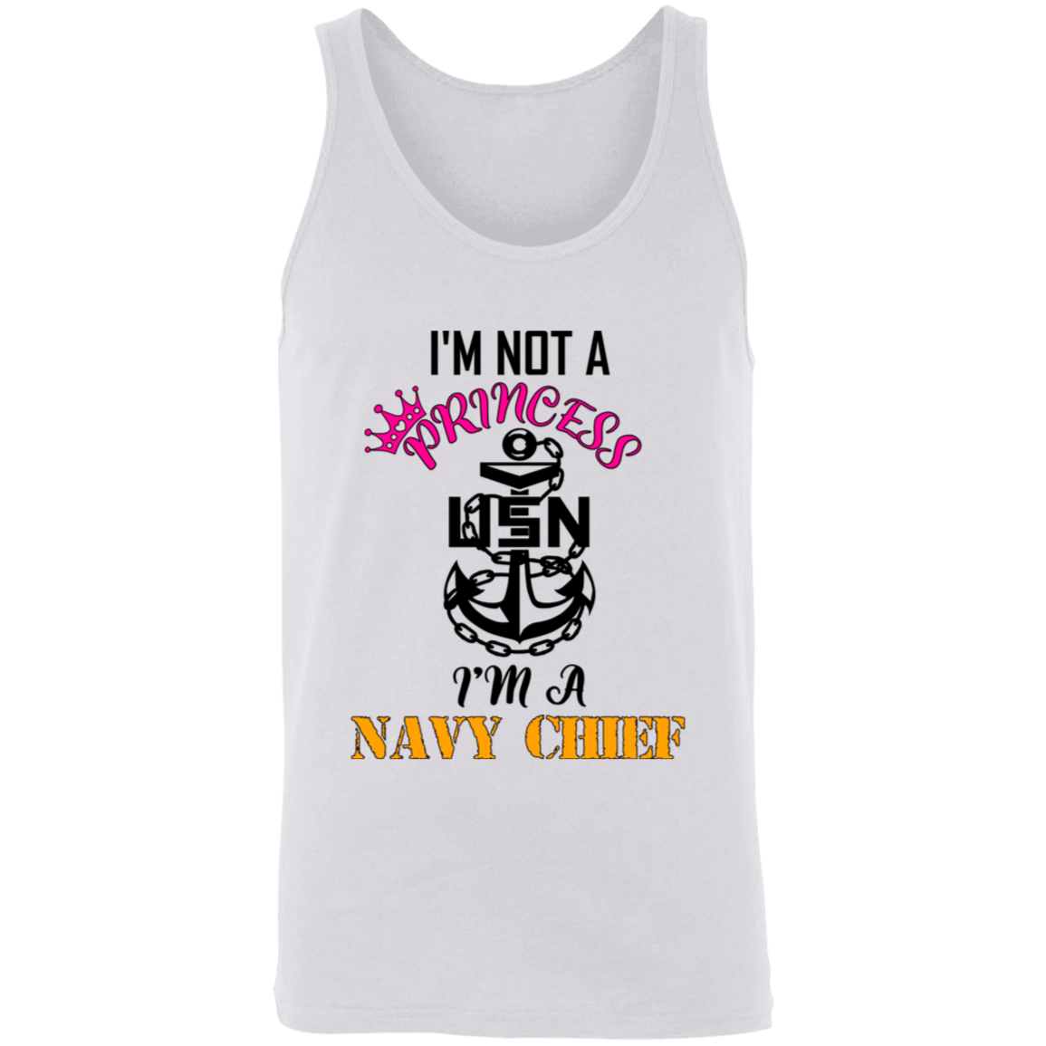 I'm not a Princess V2 Unisex Tank