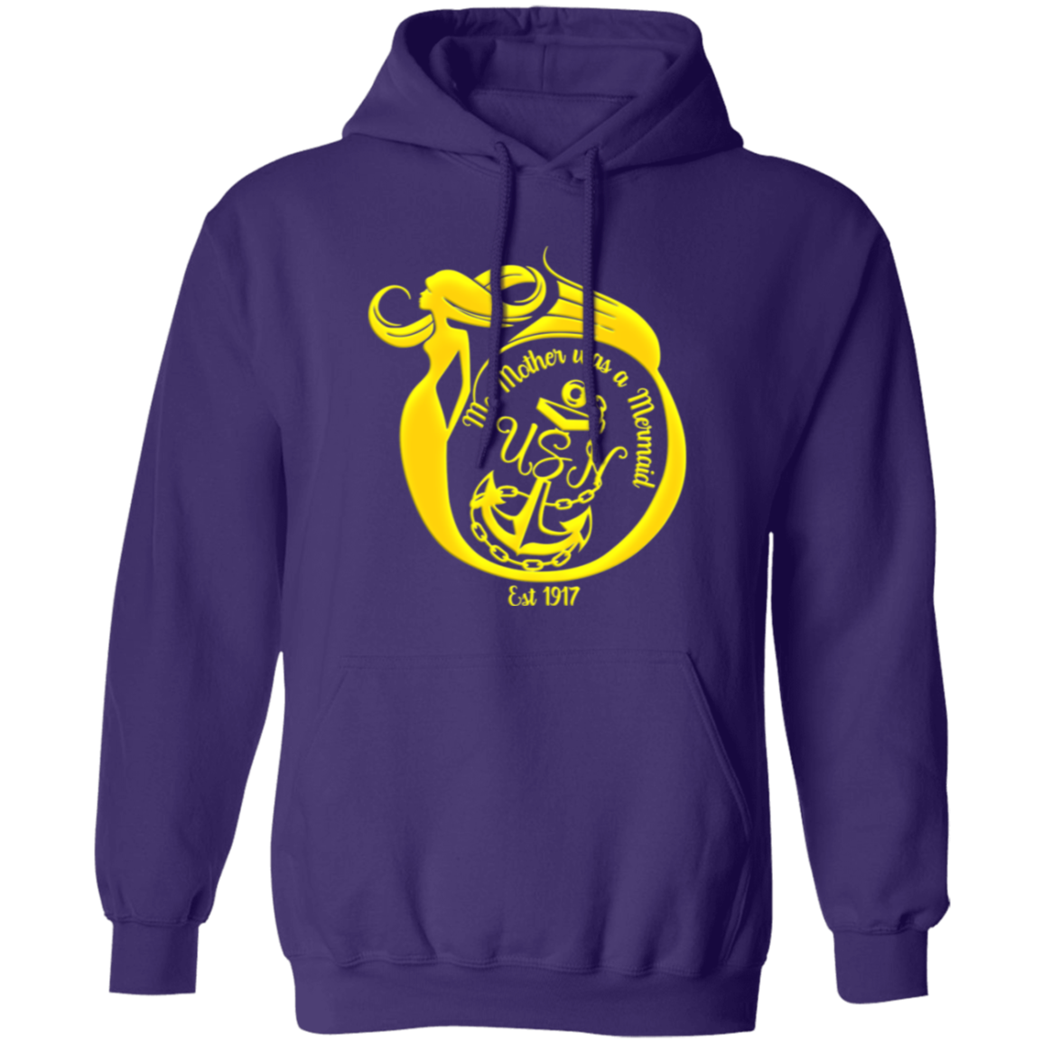 Me Mother Gold Pullover Hoodie