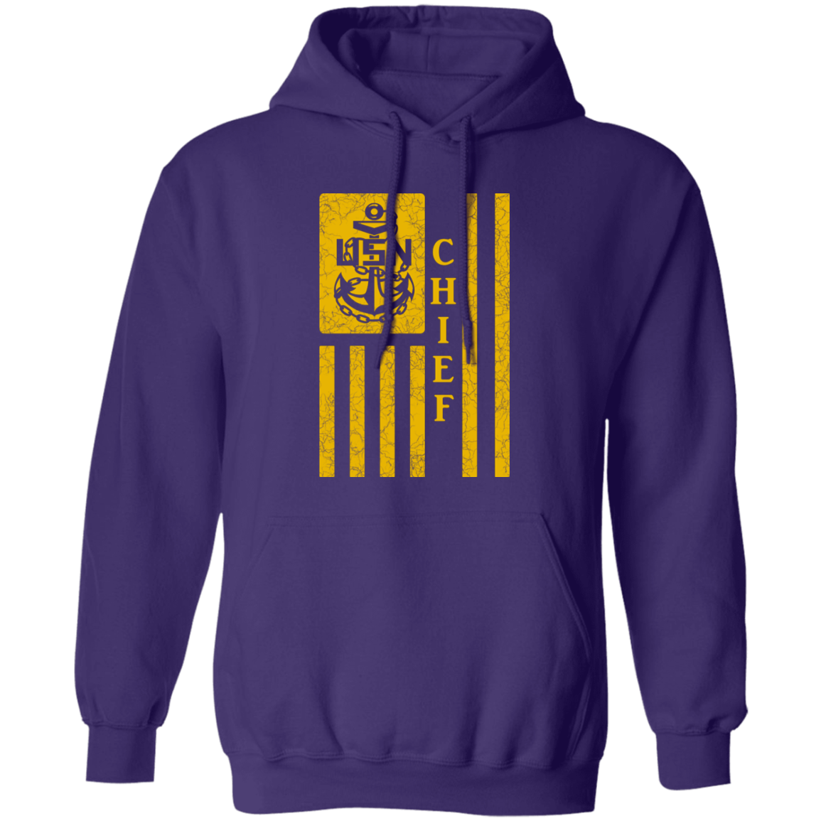 Chief Flag Gold Pullover Hoodie