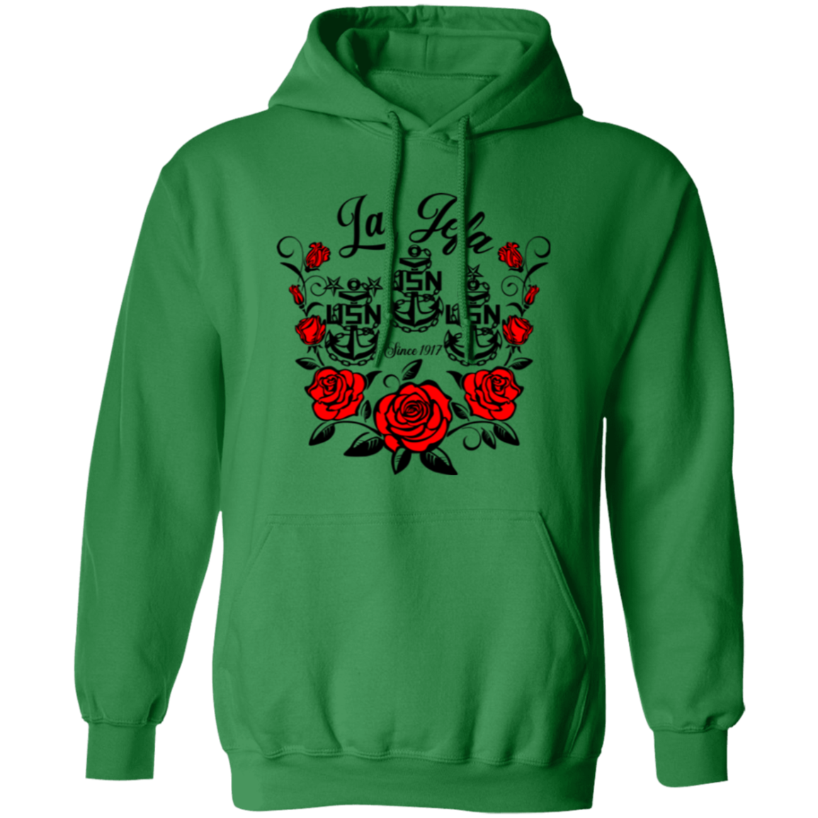 La Jefa Rose Pullover Hoodie