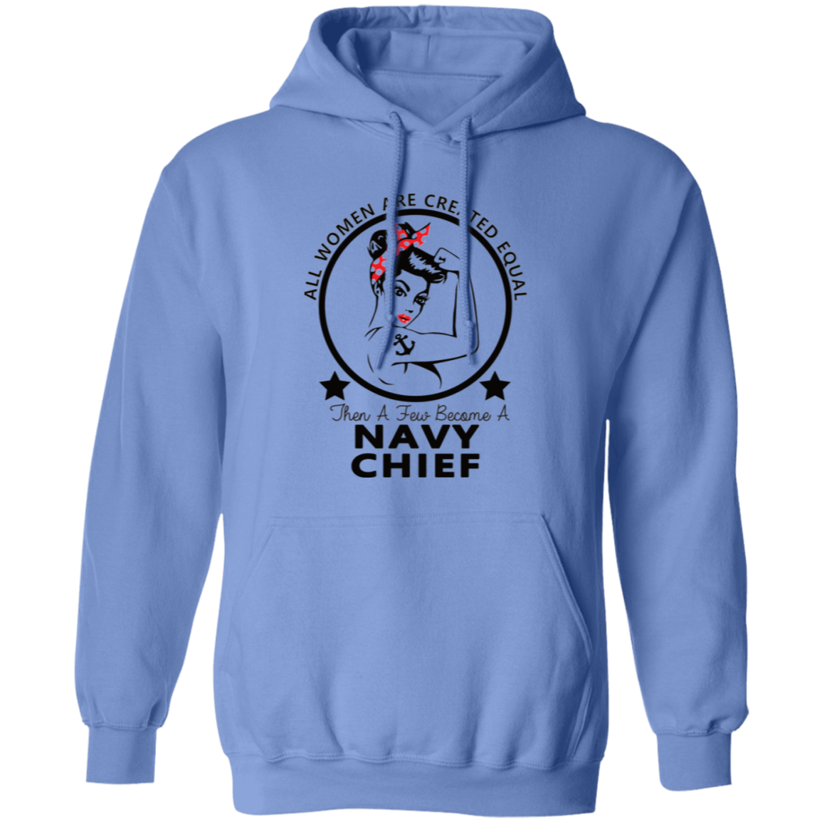 Navy Girl Chief Pullover Hoodie