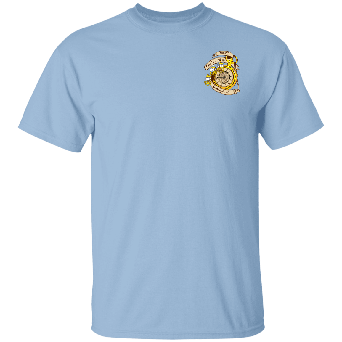 August CPO Two Sides 5.3 oz. T-Shirt