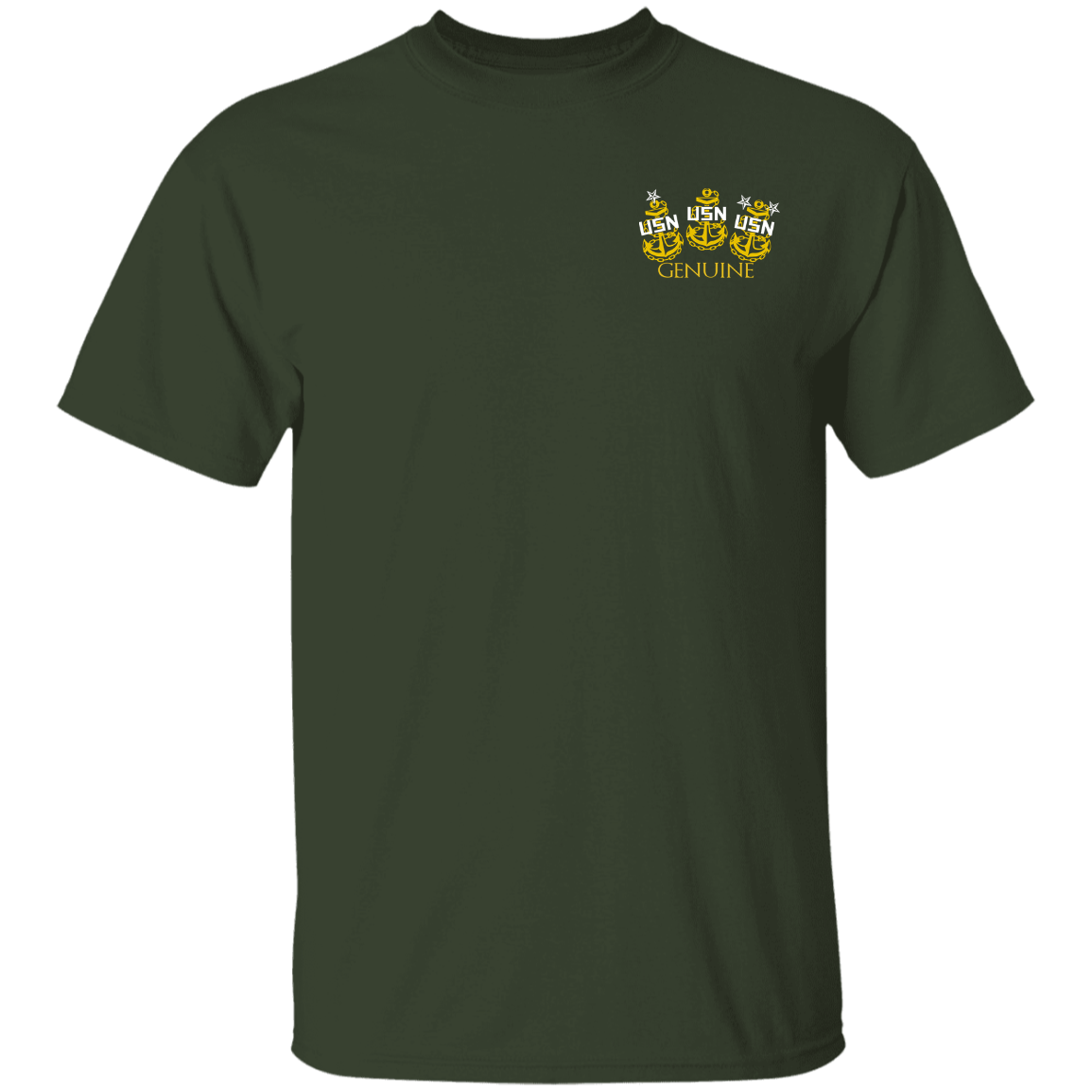 Chief Flag Front and Back 5.3 oz. T-Shirt
