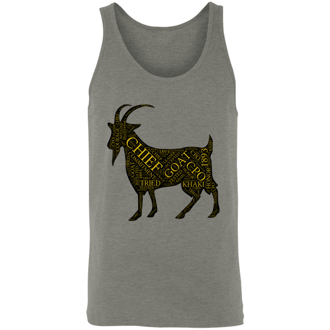 Goat Word Unisex Tank