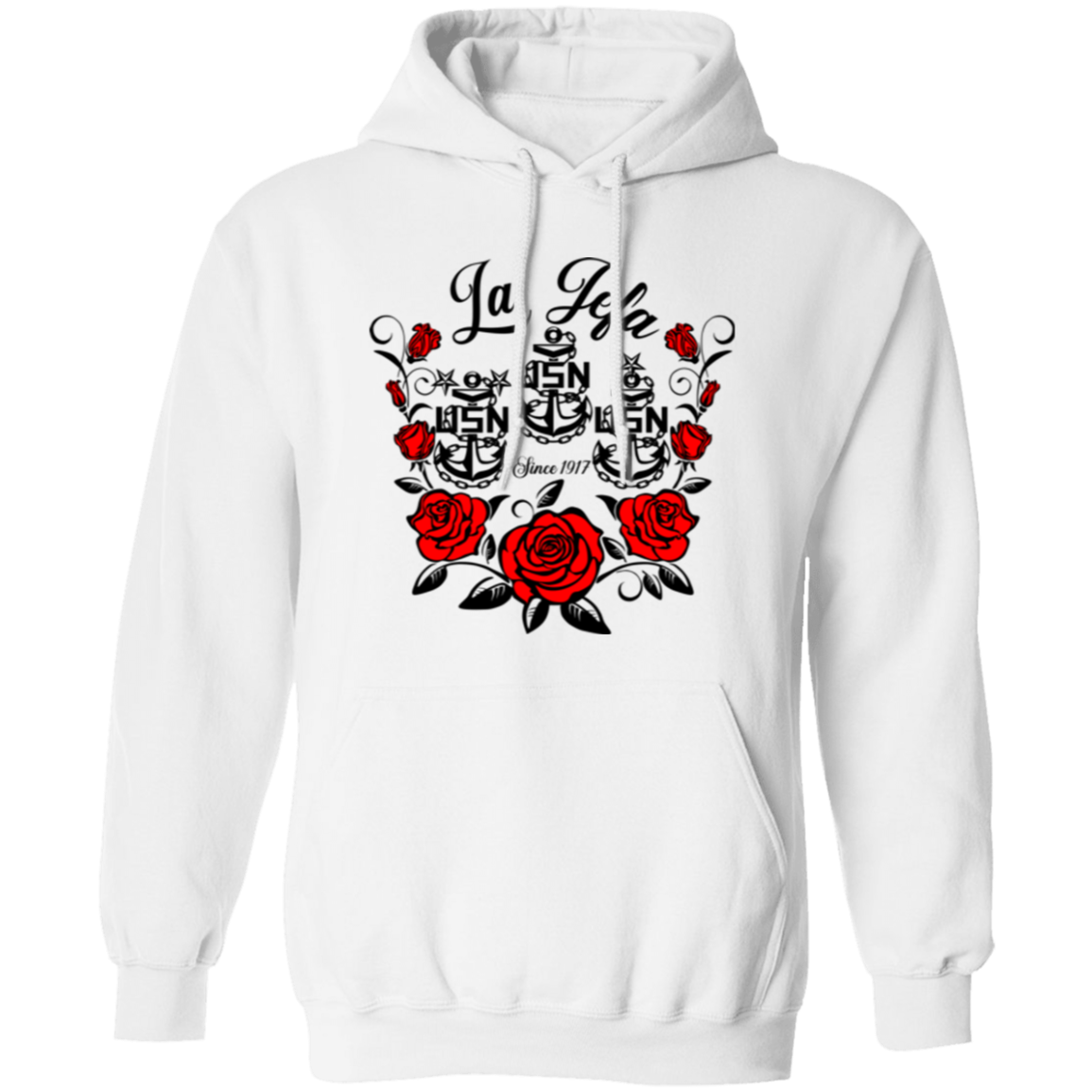 La Jefa Rose Pullover Hoodie