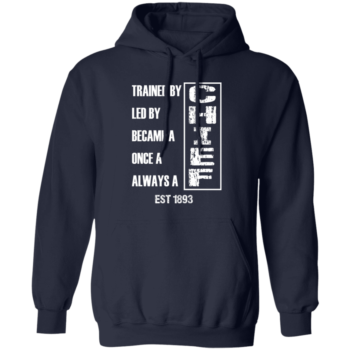 Always A Chief Pullover Hoodie White