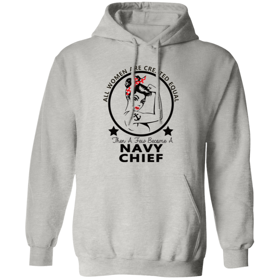 Navy Girl Chief Pullover Hoodie