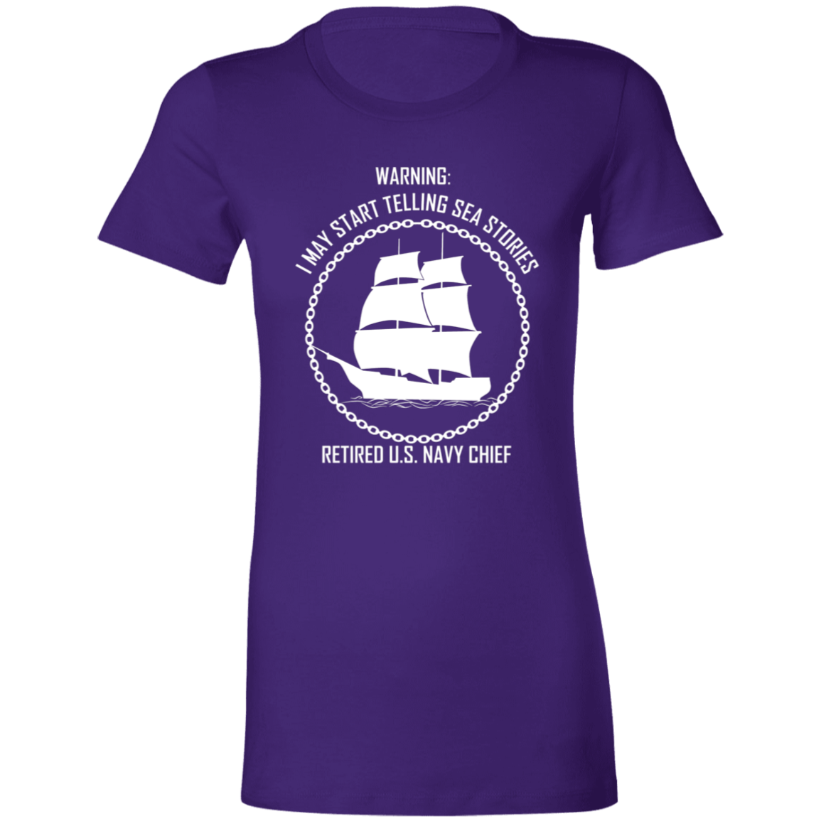 Retired Sea Stories White Ladies' Favorite T-Shirt