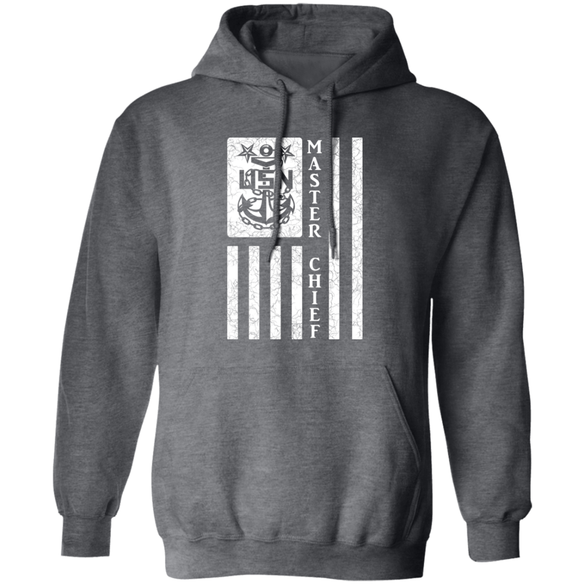 Master Chief Flag White Pullover Hoodie
