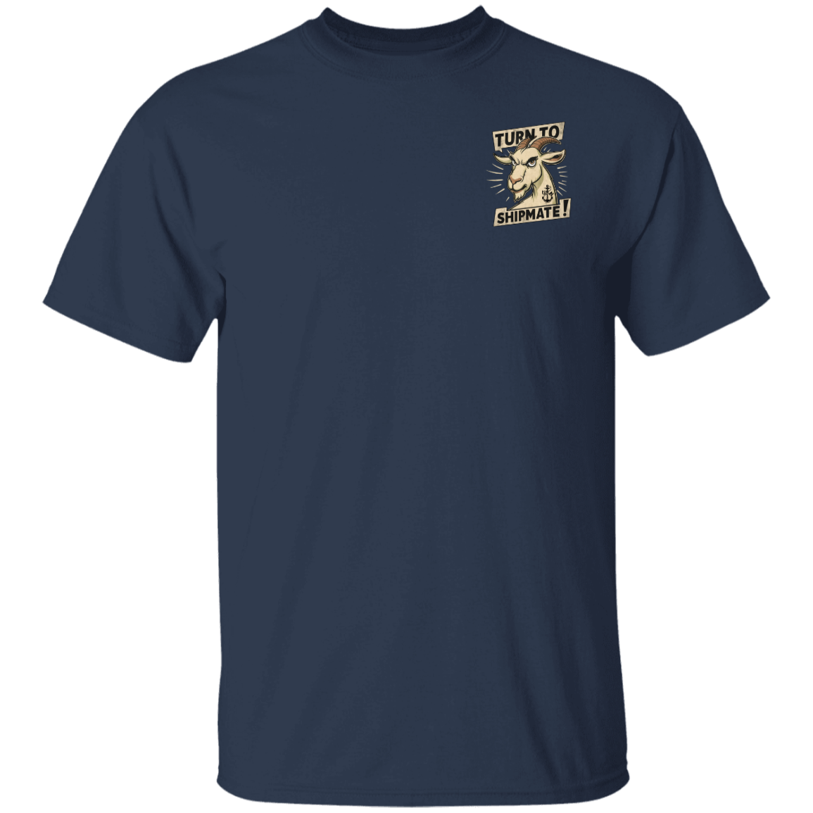 Turn To Shipmate FB 5.3 oz. T-Shirt