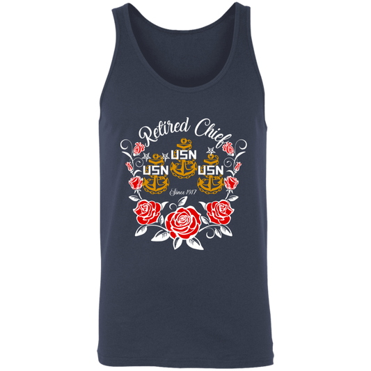 Retired Chief Rose Unisex Tank