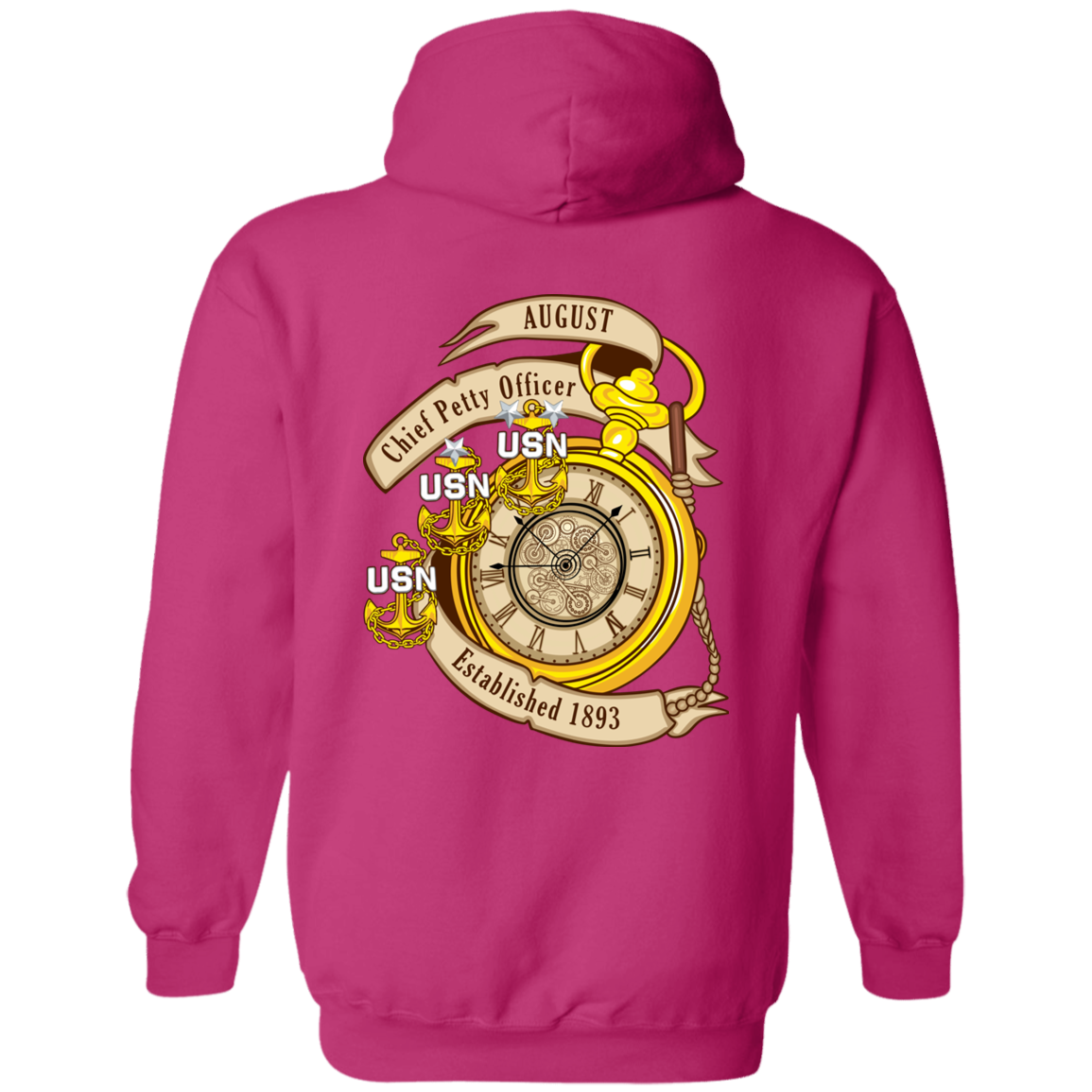 August CPO Two Side Pullover Hoodie