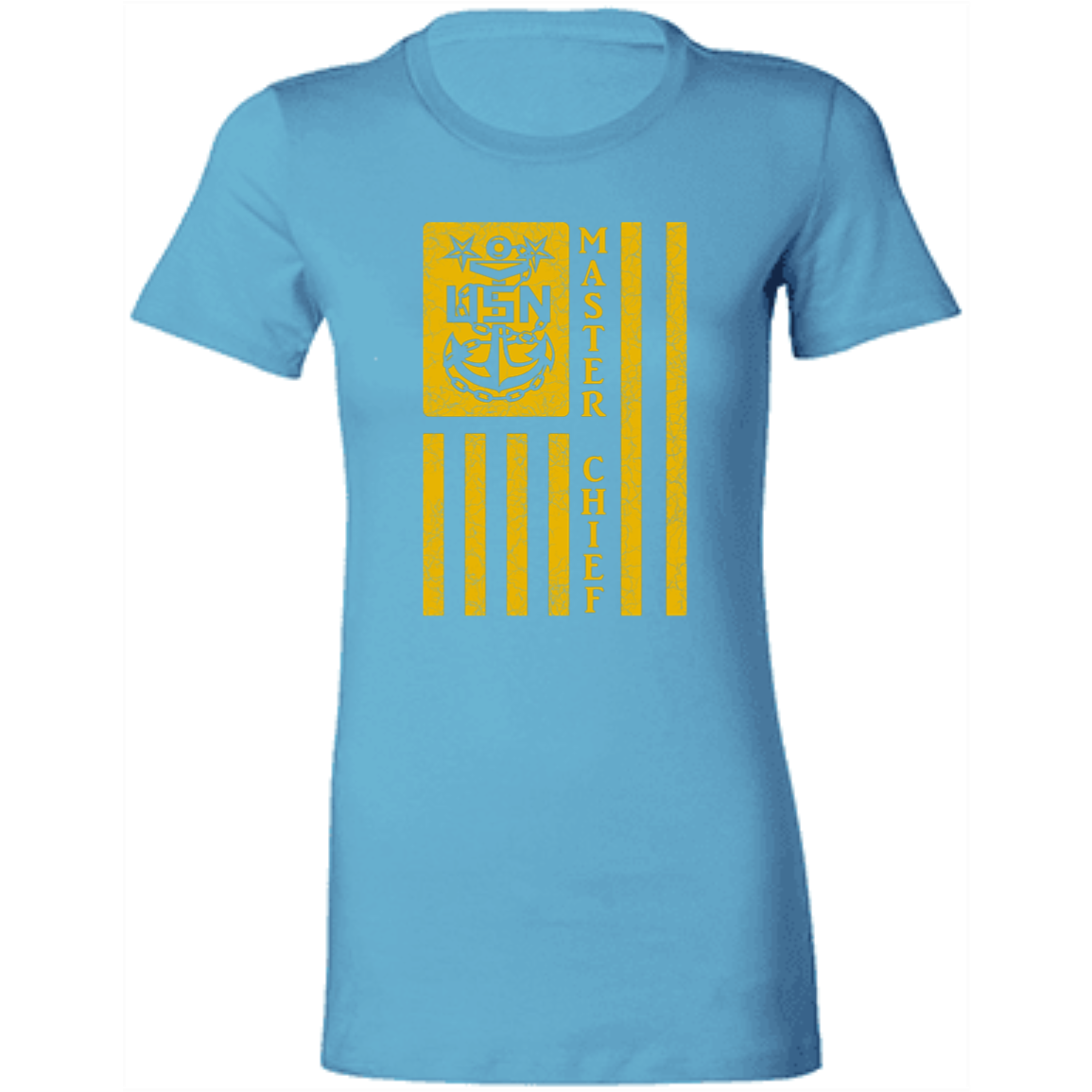 Master Chief Flag Gold Ladies' Favorite T-Shirt