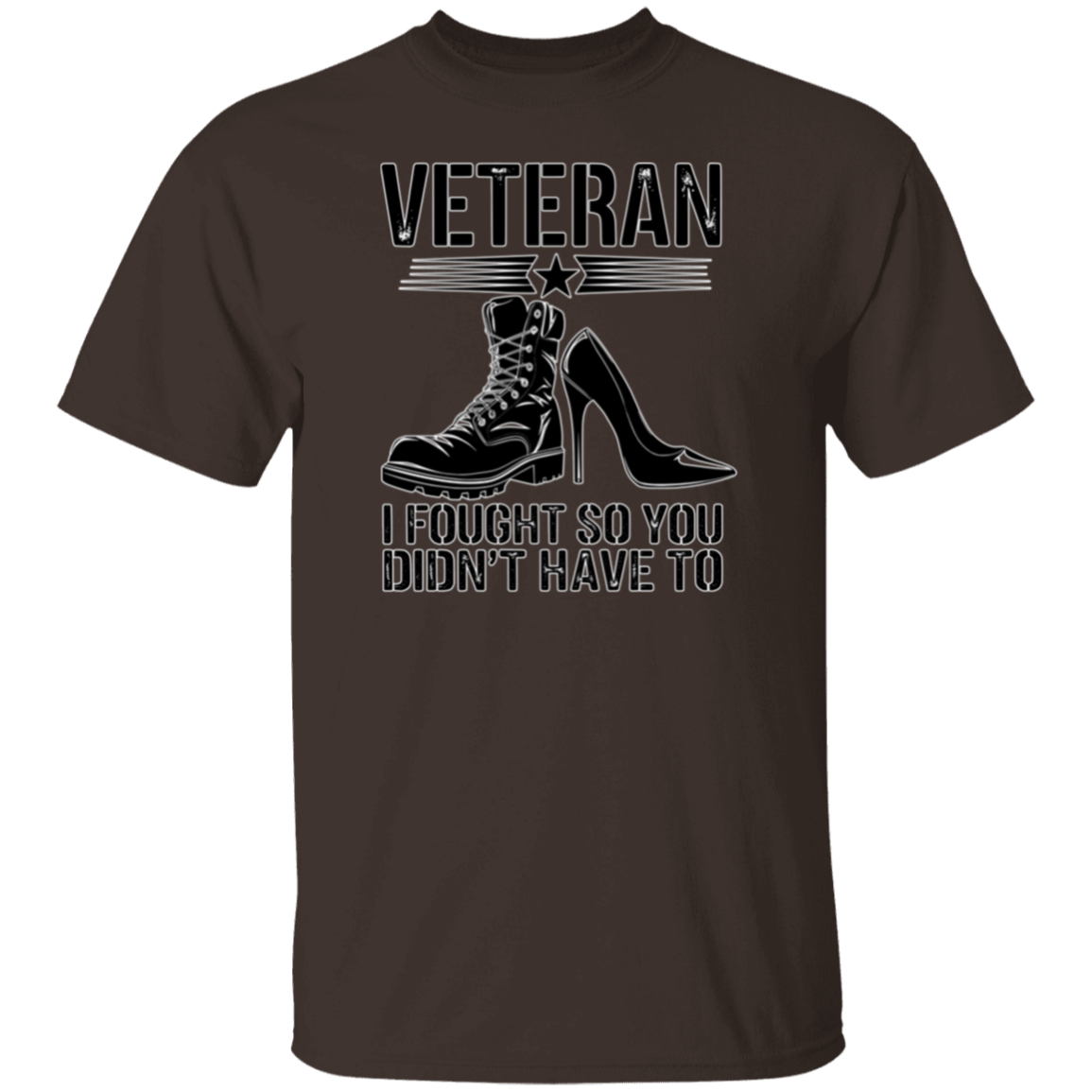 Veteran I Fought 5.3 oz. T-Shirt