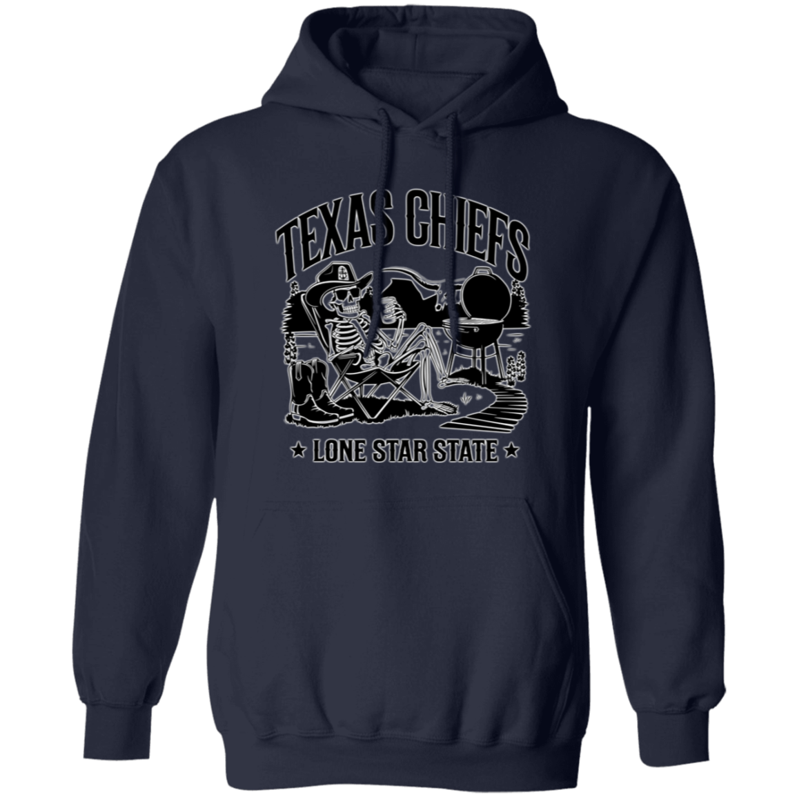 Lone Star State Texas Chiefs Pullover Hoodie